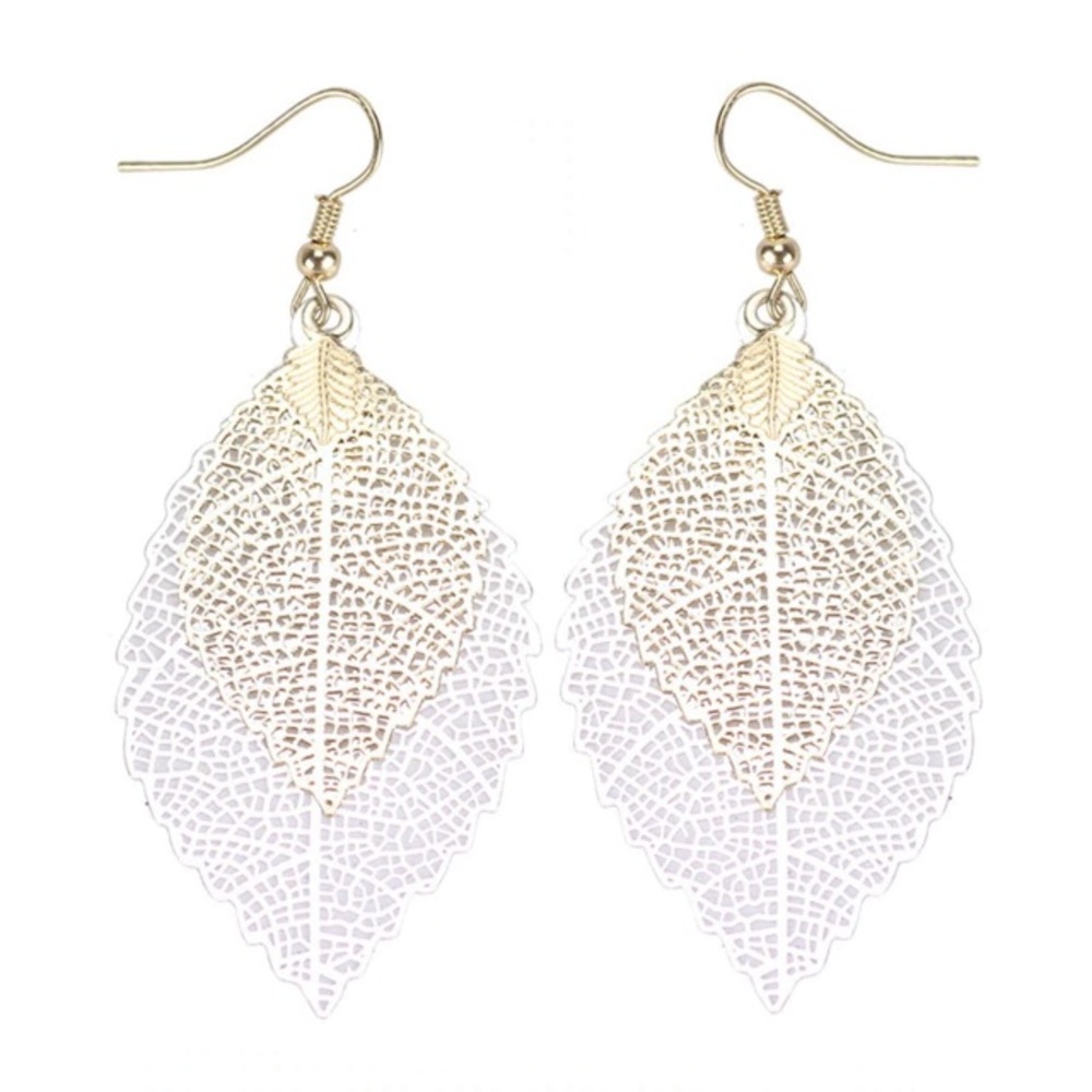 NEW!💙💎SILVERY💛GOLDEN LEAVES!💎💙VERY BEAUTIFUL! - Picture 6 of 8